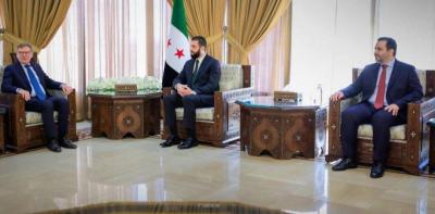 الشرع يستقبل وفداً رسمياً ألمانياً برئاسة وزير الخارجية فاديفول