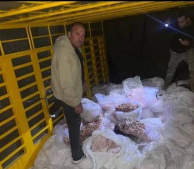 ضبط 3 أطنان من الشحوم الحيوانية الفاسدة المعدة للتهريب