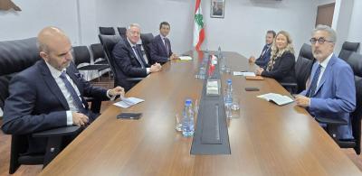 رجّي يبحث مع ناديا حي التحضيرات لاجتماع وزراء خارجية دول 