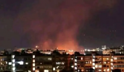 إسرائيل تعلق على انفجار المزة في سوريا