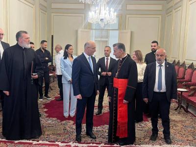 الحجار بعد لقائه الراعي: الانتخابات في موعدها والجيش ماضٍ في تنفيذ خطة بسط سلطة الدولة