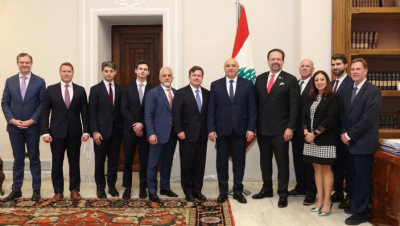 عون لوفد الخزانة الأميركية: الحل يبدأ بوقف اعتداءات إسرائيل