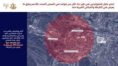إسرائيل ترُد على بيان 