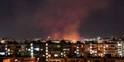 إنفجار قوي يهز منطقة المزة في دمشق