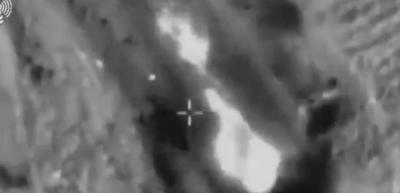 الجيش الإسرائيلي يوثّق لحظة استهداف عنصرين من تنظيم 