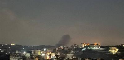 مسيرة إسرائيلية استهدفت حفارة في بليدا