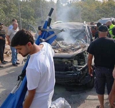 إستهداف سيارة في بلدة برج رحال الجنوبية