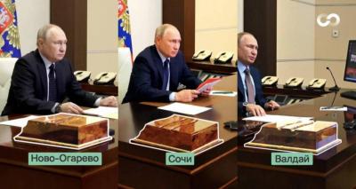 بمكاتب شبه متطابقة... كيف يرتّب الكرملين ظهور بوتين؟