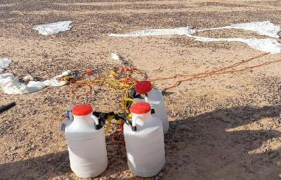 إحباط تهريب مخدرات ببالونات موجّهة على الحدود الشرقية الأردنية