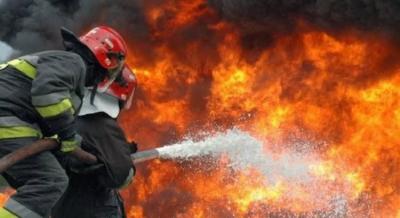 اندلاع حريق كبير بين بلدتي حمانا و الشبانية