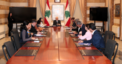 الحجار عرض مع البعثة الاستقصائية للاتحاد الأوروبي لمراقبة الانتخابات أطر التعاون