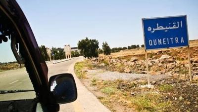 بعد سرب الطائرات... قوات إسرائيلية تتوغل في القنيطرة