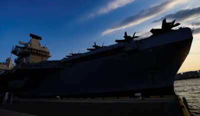 لأول مرة في أوروبا.. حاملة طائرات بريطانية ضخمة تحت قيادة الناتو