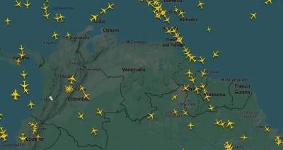 الطائرات تتجنب أجواء فنزويلا تحسبا لهجوم أميركي