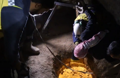 تفاعل على إنقاذ الدفاع المدني السوري طفلة من قاع بئر