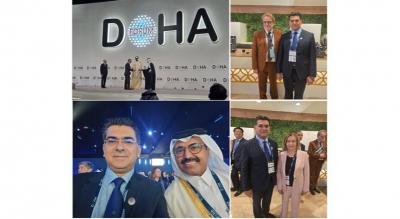 مرقص التقى وابًا فرنسيين في منتدى الدوحة