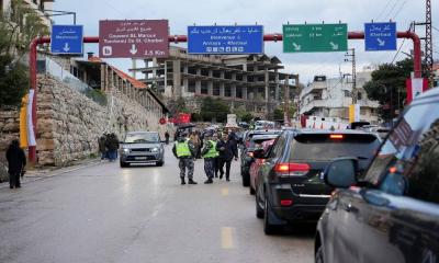 الرئيس عون وصل الى دير مار مارون - عنايا لاستقبال البابا... والمواطنون يحتشدون على الطرقات (فيديو)