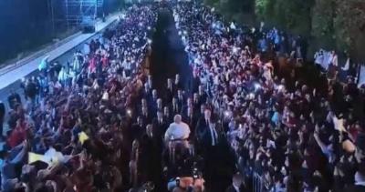 رسائل ألم ورجاء من شباب لبنان خلال لقاء البابا في بكركي