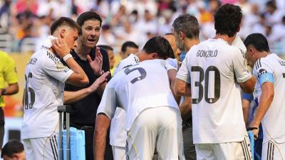 ألونسو يتطلع لانتفاضة لاعبي ريال مدريد أمام مانشستر سيتي