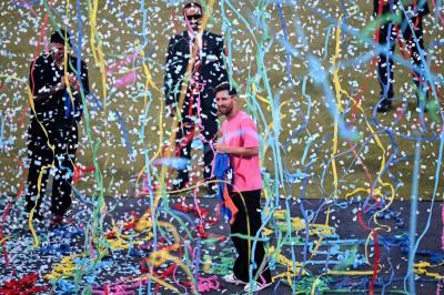 ميسي يختتم جولته في الهند برسالة عاطفية