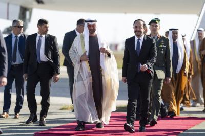 رئيس الإمارات يزور قبرص