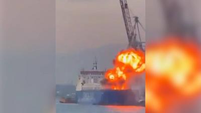 مسيّرة روسية تستهدف سفينة تركية… وأنقرة تحذّر من انفجار الموقف