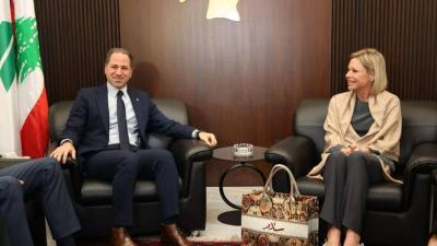 الجميّل التقى بلاسخارت: لدعم الجيش وتنفيذ إتفاق وقف إطلاق النار