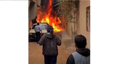 انفجار عبوة ناسفة في سيارة للأمن العام بمدينة البوكمال شرقي سوريا