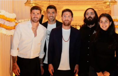 هدية أسطورية لميسي من ملياردير هندي خلال جولة مثيرة للجدل