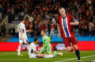 هالاند يحطم الرقم القياسي لرونالدو في البريميرليغ