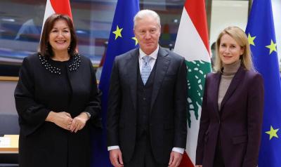 الخارجية عن لقاء رجي وكالاس: أكدت استعداد الاتحاد الأوروبي لدعم لبنان