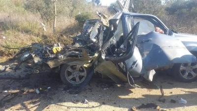 غارة تستهدف سيارة بين بلدتي صفد البطيخ وبرعشيت