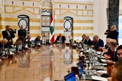 مجلس الوزراء ملتئم في بعبدا.. إليكم التفاصيل