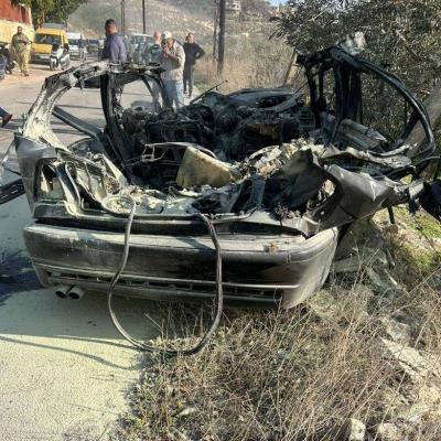 غارة تستهدف سيارة على طريق المعمارية- إركي