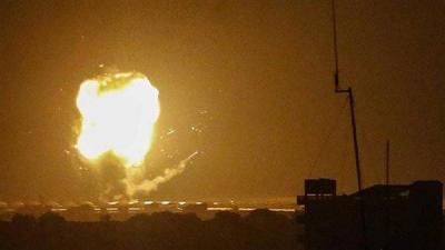 قصف أميركي واسع لمواقع داعش في سوريا (فيديو)