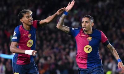 رافينيا ينقذ برشلونة… ثنائية متأخرة تُسقط أوساسونا