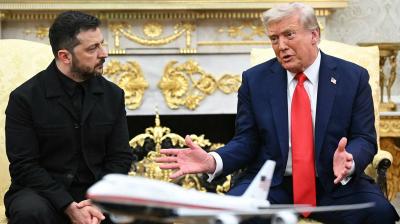 زيلينسكي يوجّه دعوة لترامب: نريدك في كييف