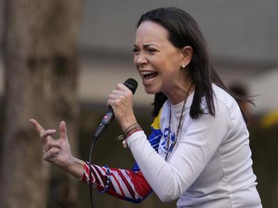 زعيمة المعارضة الفنزويلية: ترامب 