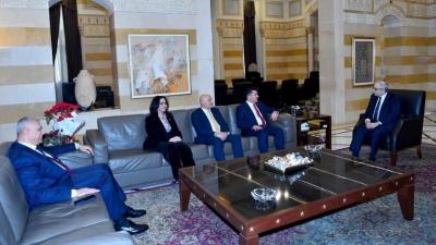 سلام استقبل وفداً عراقيًّا: هذا الملفّ أولوية للحكومة اللبنانية