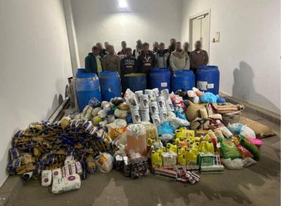 الكويت تضبط مستودعًا لتهريب مواد تموينية مدعومة