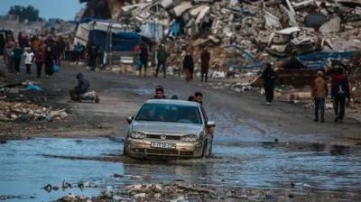 إسرائيل تقصف شرق وجنوب غزة.. وتبحث عن مقاتلي حماس