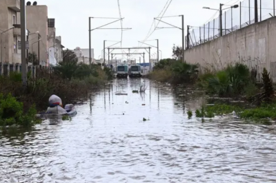 أمطار غير مسبوقة في تونس