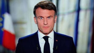 ماكرون ندد بـ 