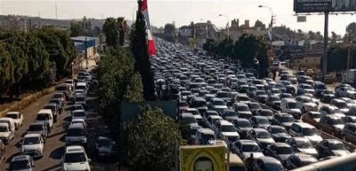 بالفيديو- نزوح عدد كبير من أهالي جنوب لبنان