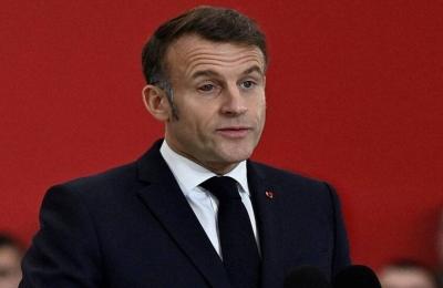 ماكرون: قلقون بشأن هجوم الحكومة السورية على قسد