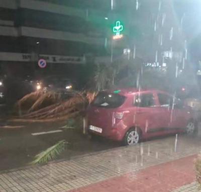 العاصفة تشتدّ وتحذيرات... لا تسلكوا هذه الطرقات (فيديو)