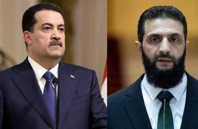 اتصال عاجل بين بغداد ودمشق… ماذا دار بين السوداني والشرع؟
