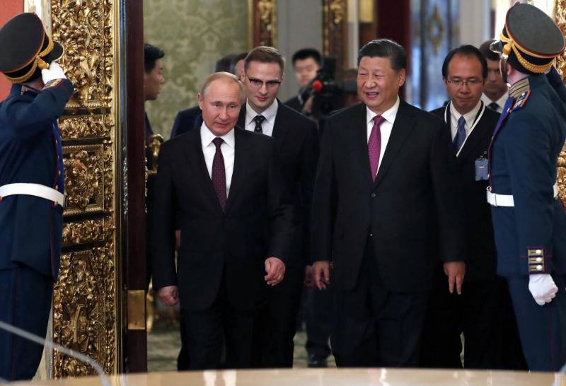 بوتين يعد نظيره الصيني بالنفط والغاز وبتعميق الشراكة بين بلديهما