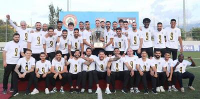 العهد يتسلم رسمياً كأس بطولة لبنان