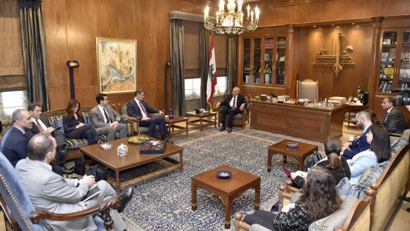 بري يبحث الوضع المالي بعمق مع رئيس بعثة صندوق النقد الدولي